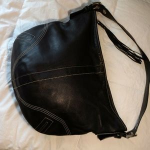 Black Coach Shoulder Purse/Bag